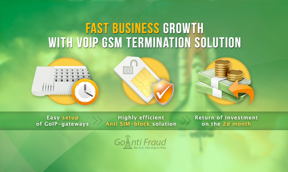 Setting up the VoIP GSM Termination Business Solution