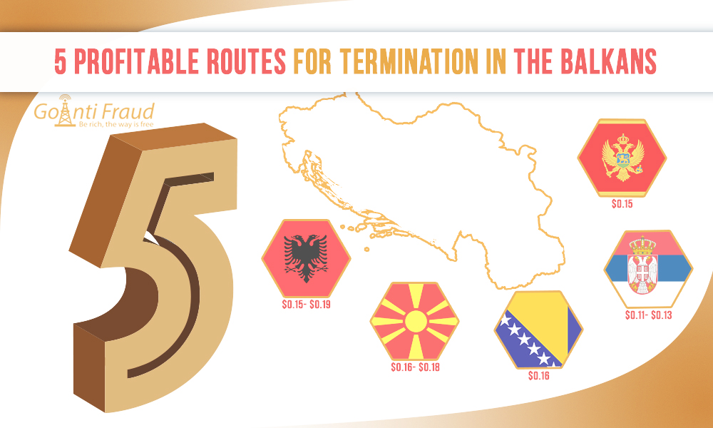 5 Profitable Routes for Termination in the Balkans