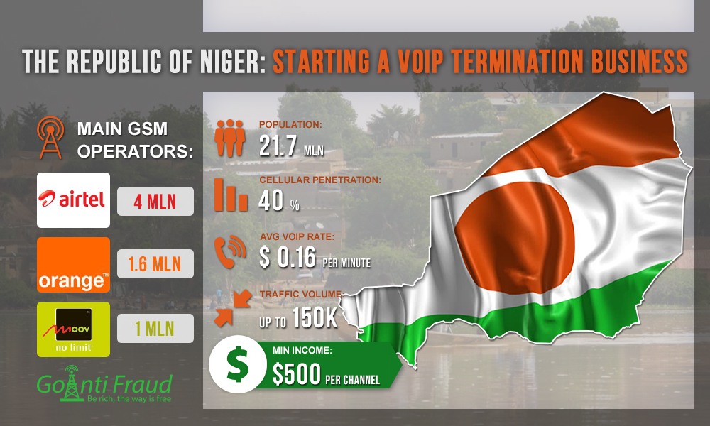 Starting Your VoIP Termination Business in the Republic of Niger