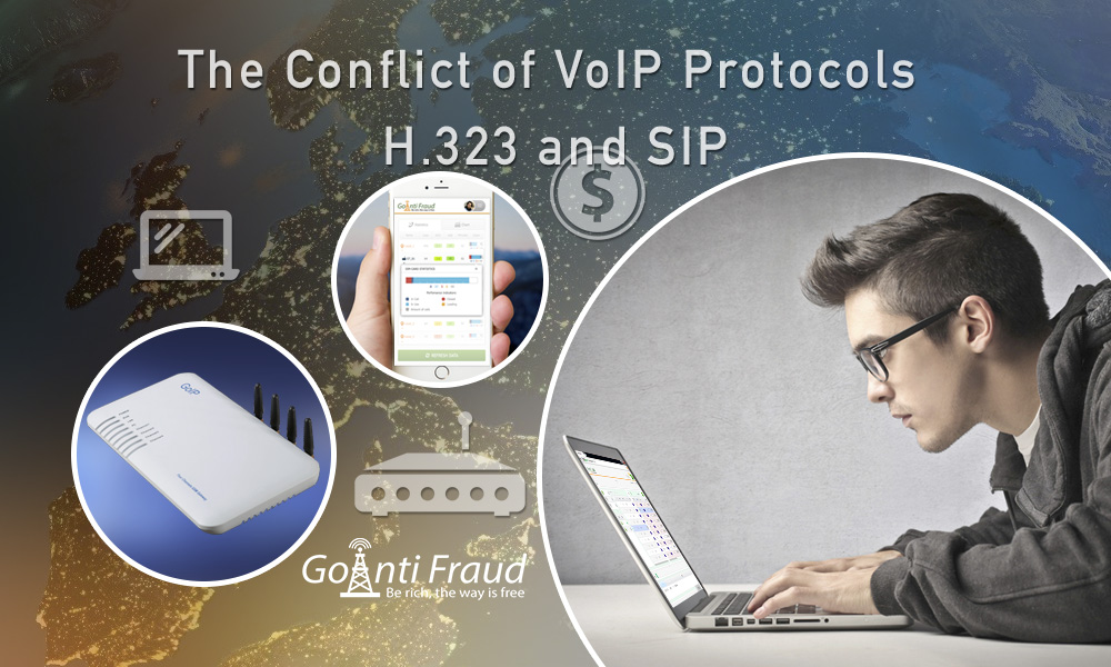 The Conflict of VoIP Protocols H.323 and SIP