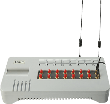 Technical specifications for GoIP 16