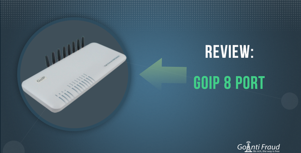 GOIP 8 - voip-gsm-шлюз на 8 каналов