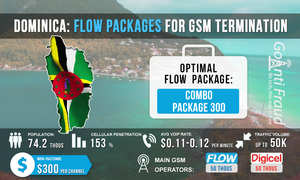 Dominica: Flow plans for GSM termination