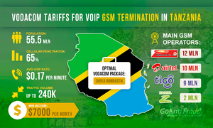 Tanzania: Vodacom Tariff Plans for GSM Termination