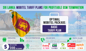 Sri Lanka: Mobitel Packages for Profitable GSM Termination