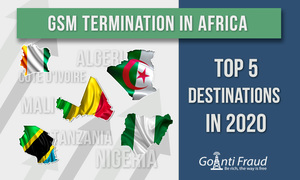 GSM termination in Africa: TOP 5 destinations in 2020