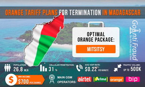 Orange tariff plans for termination in Madagascar