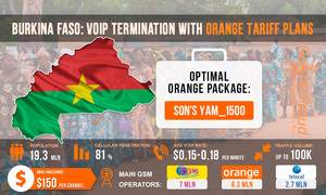 Burkina Faso: VoIP Termination with Orange Tariff Plans