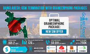 Bangladesh: GSM Termination with Grameenphone Packages