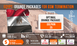 Египет: пакеты Orange для GSM терминации