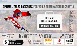 Оптимальные пакеты Tele2 для терминации в Хорватии