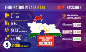 Терминация в Таджикистане: пакеты от «Вавилон М»