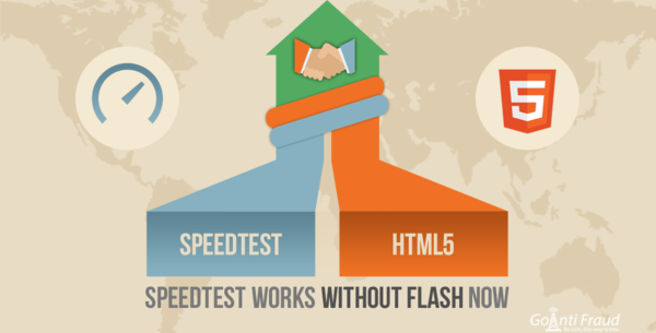 SpeedTest no longer uses Flash