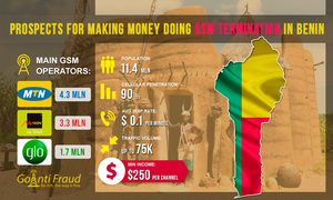 Benin: Prospects for Earnings Doing GSM Termination