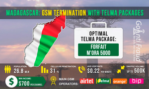 Madagascar: GSM Termination with Telma packages