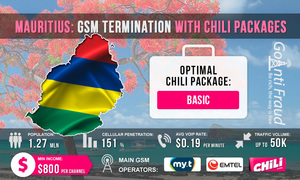 Mauritius: GSM Termination with Chili Packages
