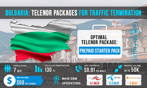 Bulgaria: Telenor Packages for Termination